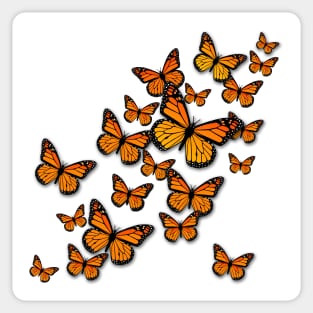 Monarch Migration Sticker